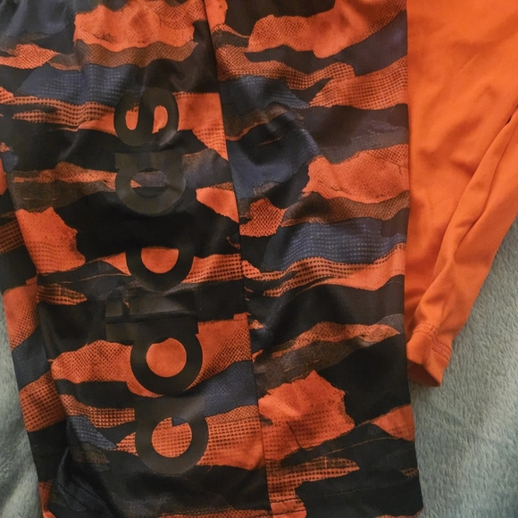 Adidas Bright Orange Tee - Picture 3 of 7
